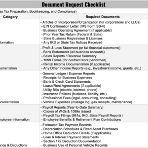 New Business Client Onboarding Bundle ‚Äì 9 Essential Tax & Accounting Templates